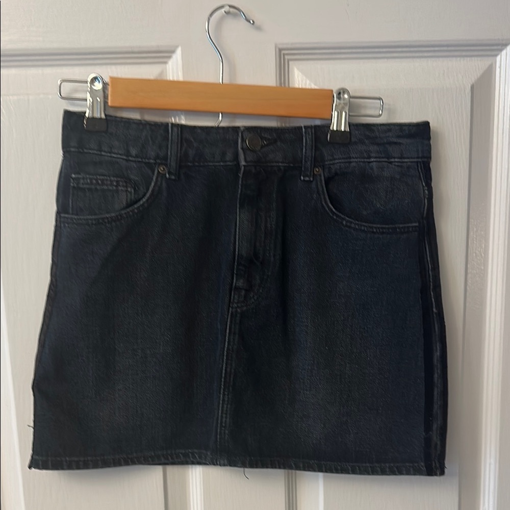 Zara Blue Mini Pencil Skirt for Night Out